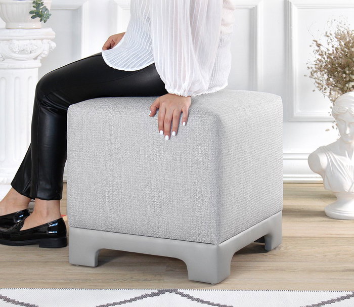 Atelier Del Sofa Puf Gris Atelier Del Sofa Puf Gris